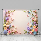 Lofaris Wildflower Blooming Pure Wall Spring Photo Backdrop